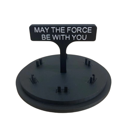 6 Minifigure turn table stand